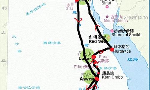 去埃及旅游路线图_去埃及旅游路线图片