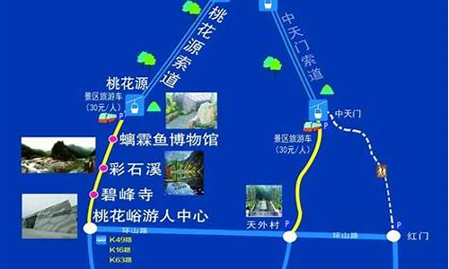 泰山旅游路线图