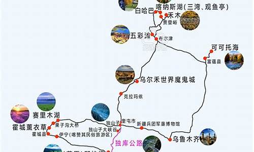 独库公路自驾游路线_独库公路自驾游路线图