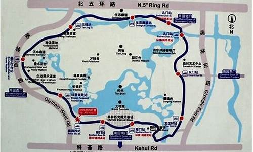 奥林匹克森林公园地图全景图_奥林匹克森林公园地图 全景图