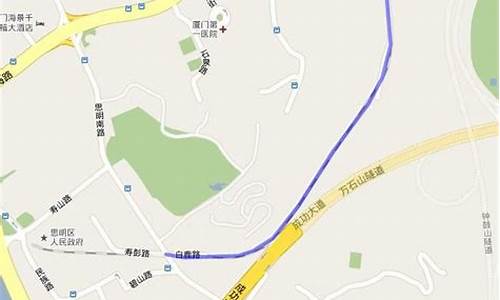 厦门铁路公园地图_厦门铁路公园地图全图